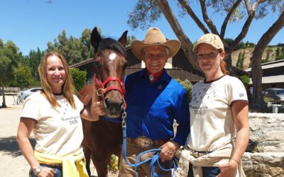 Monty Roberts – not a shy boy at all!